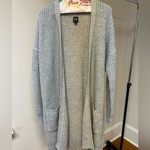 Grey cardigan